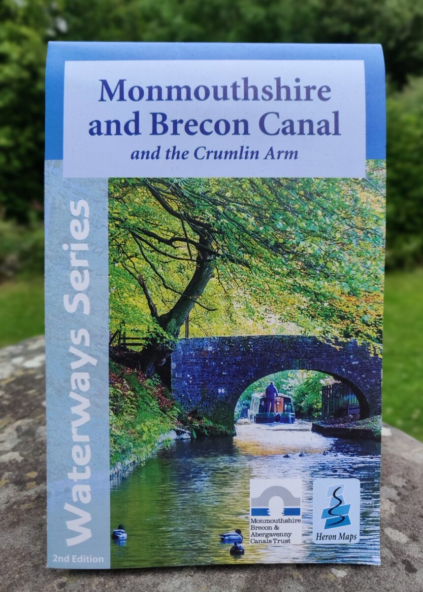 Monmouthshire and Brecon Canal Map, by Heron Maps
